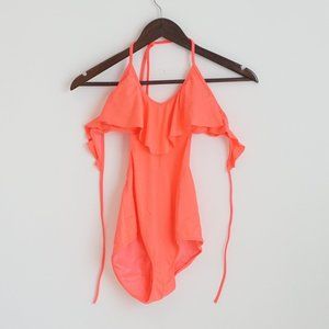 Victoria's Secret Pink Flouncy Swimsuit Size Small